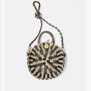 Straw Crossbody Bag
